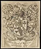 Bookplate for William Byrd Westover in Virginia