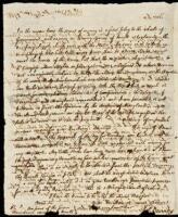 Autograph Letter Signed from James Duane, delegate to the Continental Congress, to George Clinton, Governor of New York