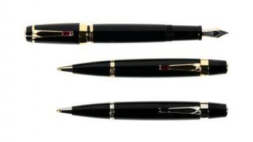 Boheme Fountain Pen and Two Ballpoints: Lot of Three Instruments