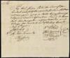 Autograph Document Signed by Oliver Ellsworth, William Pitkin and Thomas Lawrence, being a payment order to Col. Joshua Porter for service at Fort Ticonderoga