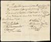 Two manuscript payment vouchers for service in the Expedition to Ticonderoga, signed by Oliver Ellsworth & others