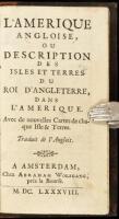 L'Amerique Angloise, ou Description des Isles et Terres du Roi D'Angleterre, dans L'Amerique