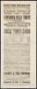 Massive archive of over 300 theatrical broadsides from the Boston Museum
