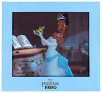 Disney's The Princess and the Frog animation cel