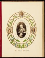 Album of 54 cartes-de-visite & 9 cabinet cards of British royalty and nobility, authors, scientists, etc.