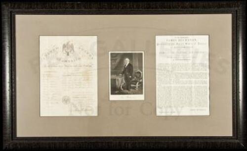 Passport for Rev. Eli Smith, signed by James Buchanan as Secretary of State