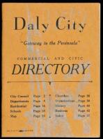 Daly City "Gateway to the Peninsula" Commercial and Civic Directory 1939