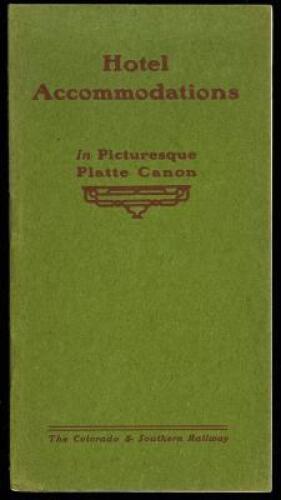 Hotel Accomodations in Picturesque Platte Canon