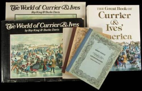 Six volumes on Currier & Ives