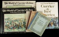 Six volumes on Currier & Ives