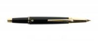 Capless Black Resin Fountain Pen, Imitation of Pilot's "Vanishing Point" Design, Rare
