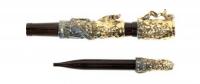 Snake and Eve Sterling Silver and Vermeil Limited Edition Safety Fountain Pen