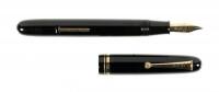 Black Lacquer No. 3 Size Fountain Pen, Lever-Filler, Pilot Nib