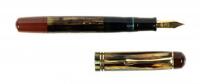 No. 101N "Emeg&ecirc;" Tortoiseshell Celluloid Fountain Pen, Portuguese Export, Perfect Condition