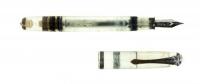 Clear Resin Demonstrator Fountain Pen, Wartime Model