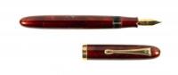 Silver Fox and Moon Maki-e Fountain Pen