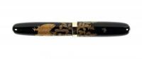 Birds with Ferns Large Maki-e Fountain Pen, Japanese Jobber