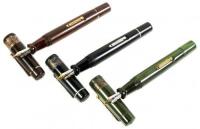 Ebonite and Sterling Silver Return to China Hong Kong 1997 Set of Three Fountain Pens * Premiere Set
