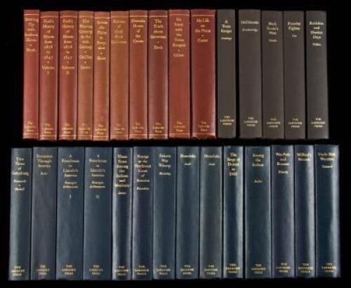 Fifty-nine volumes of the Lakeside Classics