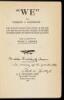 "We": The Famous Flier's Own Story of His Life and His Transatlantic Flight, Together with His Views of the Future of Aviation