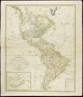 Charte von America nach den Neuesten Materialen...