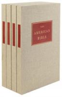 The American Bible. Original Leaves from Rare and Historic Bibles Printed in the Colonies and the United States of America During the Seventeenth, Eighteenth, and Nineteenth Centuries...