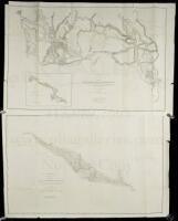 Two survey maps of the Route Near the 47th and 49th Parallels