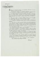 Broadside decree stating that, as long as the war with the rebels of Texas lasts, the Government is allowed to give permission for Mexican merchant vessels to arm themselves in self-defense
