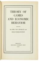 Theory of Games and Economic Behavior