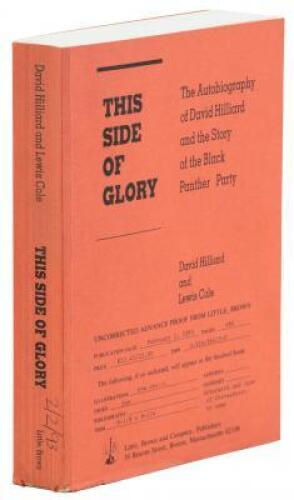 This Side of Glory - Advance Proof Copy