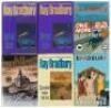Six signed volumes by Ray Bradbury