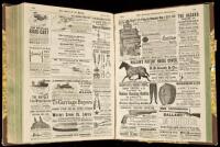Spirit of the Times: A Chronicle of the Turf, Field Sports, Aquatics, Agriculture and the Stage - 2 bound volumes