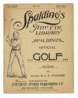 Spalding's Official Golf Guide Containing the Official Rules and Regulations as Authorized and Adopted by the United States Golf Association, Together with the Constitution and By-Laws of Clubs...