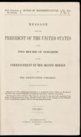 Message from the President of the United States to the Two Houses of Congress at the Commencement of the Second Session of the Thirty-Fifth Congress. Executive Document No. 2