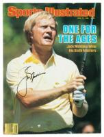 Sports Illustrated Magazine - signed by Jack Nicklaus '86 Masters