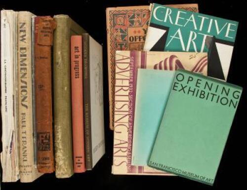 Collection of volumes and periodicals on fine art and architecture