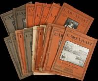 L'Art Vivant - sixteen issues of the magazine