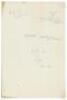 A selection of W.H. Auden ephemera - 5