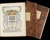 Mat&eacute;riaux & Documents d'Art D&eacute;coratif - three portfolios of plates from works by A. Herbinier and others