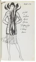 Large collection of Cardinal Fashion Studio sketchbook portfolios