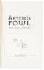 Nine volumes from the Artemis Fowl series - eight signed - 8
