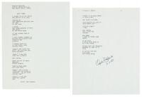 Poor Night - typescript poem