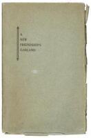 A New Friendship's Garland - with Robert Louis Stevenson's calling card