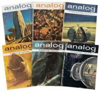 Six issues of Analog Magazine featuring Frank Herbert's Dune