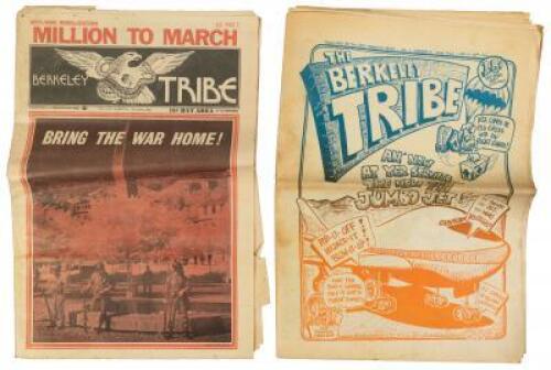 Berkeley Barb newspaper - 27 issues from 1966-1972 [with] 7 issues of The Berkeley Tribe 1969-1971