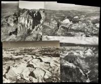Five photographs of Utah, Nevada and Arizona