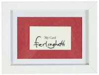Lawrence Ferlinghetti's signed business card