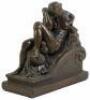 Reclining Grecian nude bookends - 3