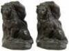 Mouse and lion bookends - 4