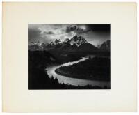 Tetons on the Snake River, Wyoming